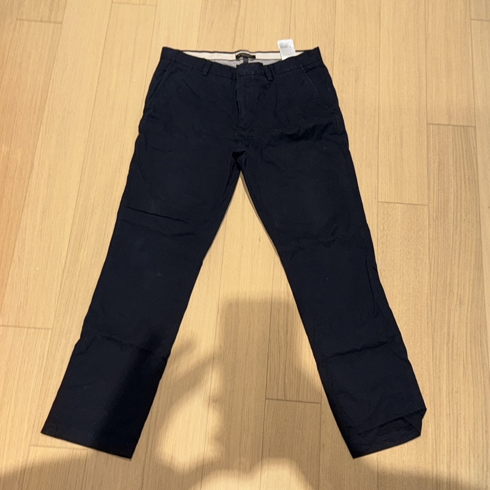 Banana Republic Aiden Chino Pants - Navy W34 L32